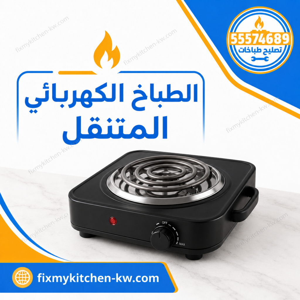 الطباخ الكهربائي المتنقل